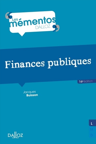 Finances publiques 16e édition