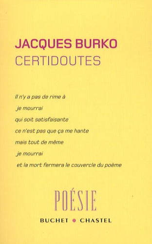 Jacques Burko - Certidoutes.