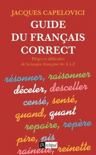 Guide du français correct
