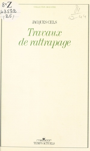 Travaux de rattrapage