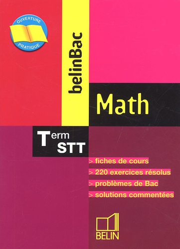 Jacques Chadenas - Math Terminale STT.