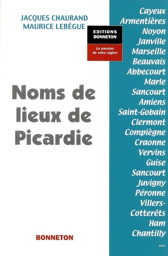 Noms de lieux de Picardie
