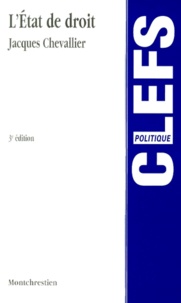 Jacques Chevallier - L'Etat De Droit. 3eme Edition.