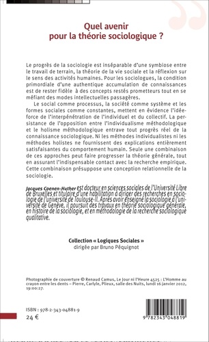 Quel avenir pour la théorie sociologique ?