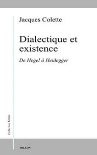 Dialectique et existence