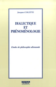 Dialectique et phénoménologie