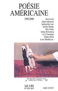 Jacques Darras et  Collectif - Poesie Americaine 1950-2000. Avec Cd Audio.
