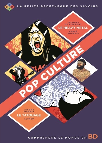 Pop culture. Pack en 2 volumes : Le heavy metal ; Le tatouage