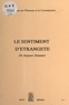 Jacques Donnars - Le sentiment d'étrangeté.