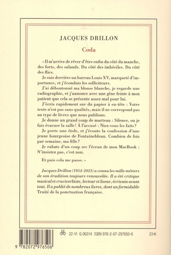 Coda. Essai autobiographique