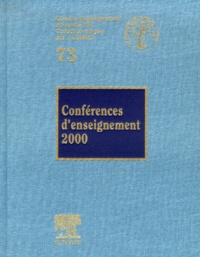Jacques Duparc et  Collectif - Conférences d'enseignement 2000.
