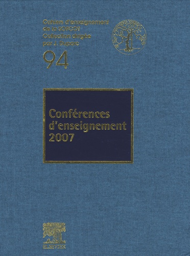 Jacques Duparc - Conférences d'enseignement 2007.