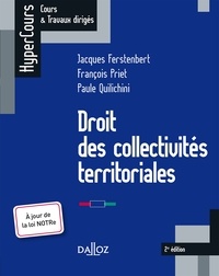 Jacques Ferstenbert et François Priet - Droit des collectivités territoriales.