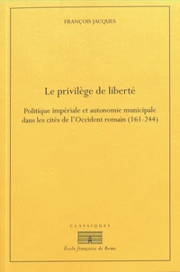 Le privilège de liberté