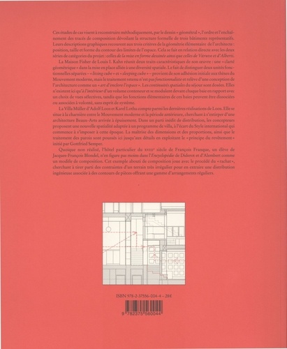 Architecture : mettre en forme et composer. Volume 2, Trois études de cas : planches