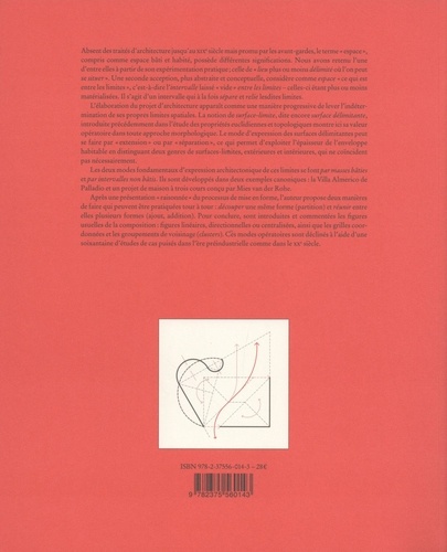 Architecture : mettre en forme et composer. Volume 9, Le concept d'espace : manières d'élaborer une forme - Planches