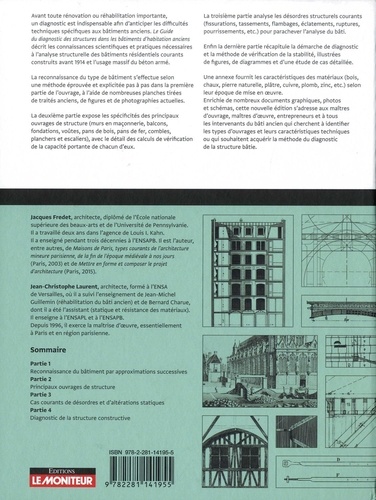 Guide du diagnostic des structures dans les bâtiments dhabitation anciens. Ouvrages types, Capacité structurale, Pathologies 2e édition