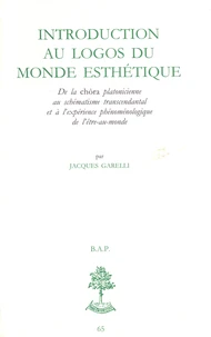 Introduction au logos du monde esthétique