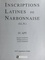 Inscriptions latines de Narbonnaise (4) : Apt