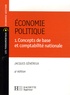Jacques Généreux - Economie politique - Tome 1, Concepts de base et comptabilité nationale.