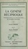 La Genèse réciproque. Introduction à la psychologie de Maurice Pradines