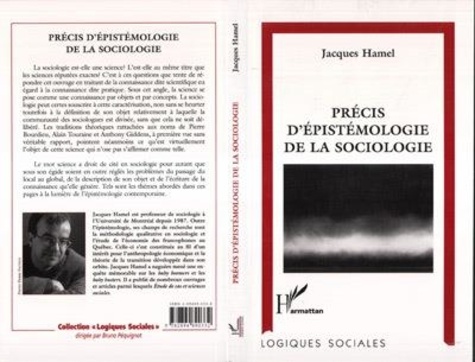 Jacques Hamel - Precis D'Epistemologie De La Sociologie.
