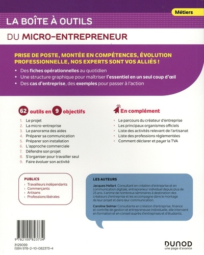 La boîte à outils du micro-entrepreneur 2e édition