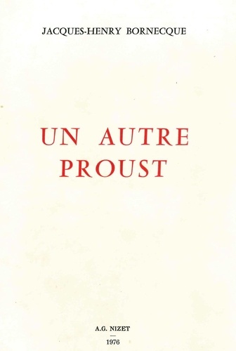 Un Autre Proust