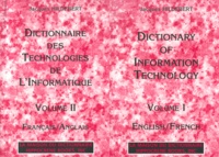 Jacques Hildebert - Dictionnaire des technologies de l'informatique coffret 2 volumes : volume 1, english/french et volume 2, français/anglais.