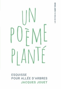 Jacques Jouet - Un poème planté - Esquisse pour allée d'arbres.