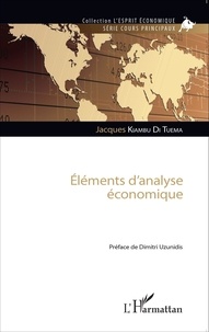 Jacques Kiambu Di Tuema - Eléments d'analyse économique.