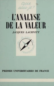 L'analyse de la valeur