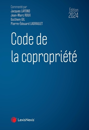 Code de la copropriété  Edition 2024