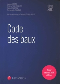 Jacques Lafond et Béatrice Vial-Pedroletti - Code des baux.