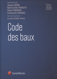 Jacques Lafond et Béatrice Vial-Pedroletti - Code des baux.