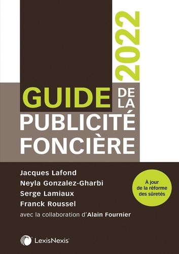 Guide de la publicité foncière  Edition 2022