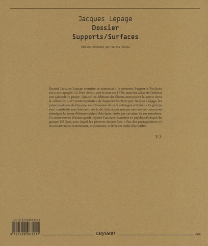 Dossier Supports/Surfaces
