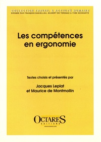 Jacques Leplat et Maurice de Montmollin - Les compétences en ergonomie.