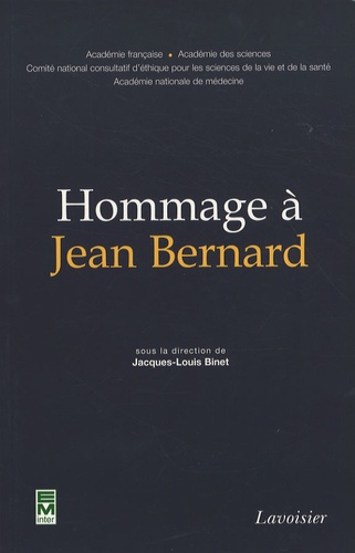  Collectif et Jacques-Louis Binet - Hommage à Jean Bernard.