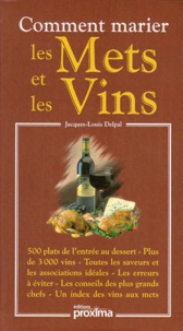 Jacques-Louis Delpal - Comment Marier Les Mets Et Les Vins.