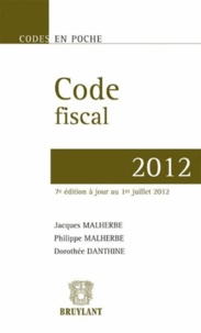 Jacques Malherbe et Philippe Malherbe - Code fiscal 2012.