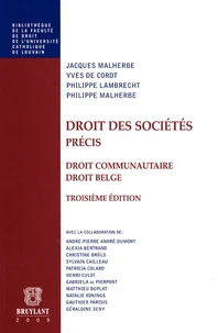 Droit des sociétés, précis
