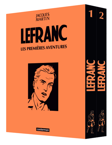 Lefranc  Les premières aventures. coffret en 2 volumes