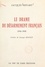 Le drame du désarmement français (1938-1939). Ses aspects politiques et techniques. La revanche allemande, 1918-1939