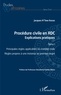 Jacques N'Toni Kiesse - Procédure civile en RDC - Explications pratiques Tome 1, Principales règles applicables en matière civile - Règles propres à une instance au premier degré.