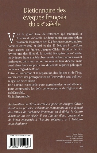 Dictionnaire des évêques français du XIXe siècle