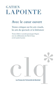 Avec le coeur ouvert