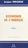 Jacques Percebois - Économie de l'énergie.