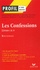 Les Confessions, Rousseau. Livres I A Iv
