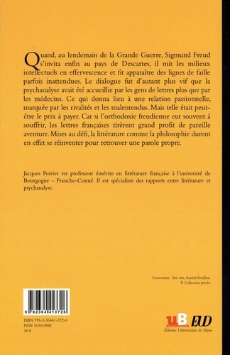 Les lettres françaises et la psychanalyse. 1900-1945